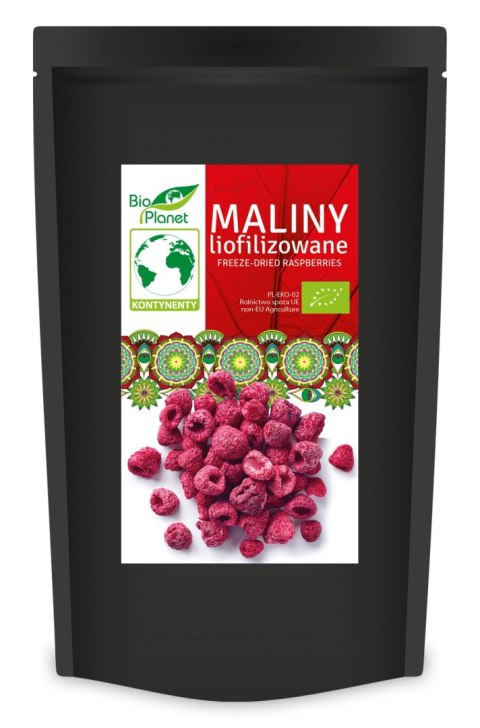 MALINY LIOFILIZOWANE BIO 30 g - BIO PLANET MALINY LIOFILIZOWANE BIO 30 g - BIO PLANET