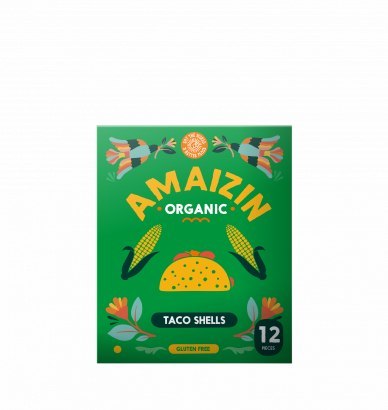 MUSZLE TACO BEZGLUTENOWE BIO 150 g (12 szt.) - AMAIZIN MUSZLE TACO BEZGLUTENOWE BIO 150 g (12 szt.) - AMAIZIN
