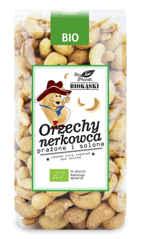 ORZECHY NERKOWCA PRAŻONE I SOLONE BIO 350 g - BIO PLANET ORZECHY NERKOWCA PRAŻONE I SOLONE BIO 350 g - BIO PLANET