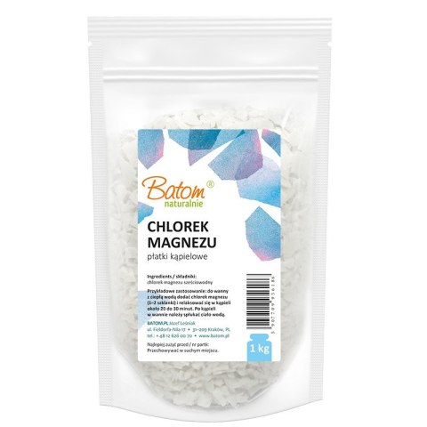 PŁATKI KĄPIELOWE (CHLOREK MAGNEZU) 1 kg - BATOM PŁATKI KĄPIELOWE (CHLOREK MAGNEZU) 1 kg - BATOM