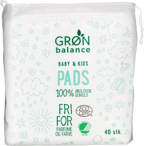 PŁATKI KOSMETYCZNE BAWEŁNIANE DLA DZIECI ECO 40 szt. - GRON BALANCE PŁATKI KOSMETYCZNE BAWEŁNIANE DLA DZIECI ECO 40 szt. - GRON BALANCE