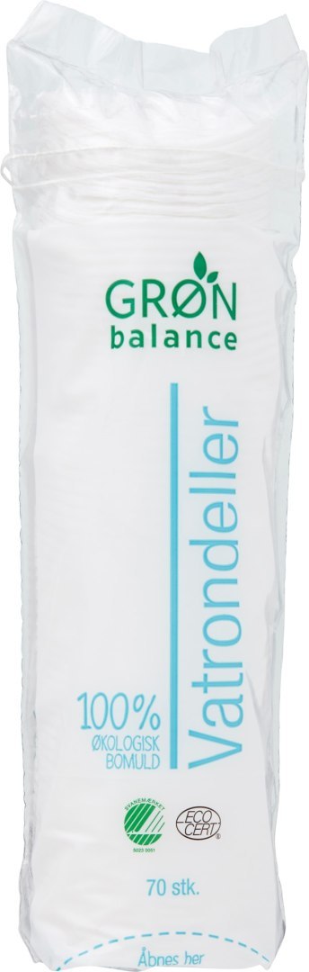 PŁATKI KOSMETYCZNE BAWEŁNIANE ECO 70 szt. - GRON BALANCE PŁATKI KOSMETYCZNE BAWEŁNIANE ECO 70 szt. - GRON BALANCE