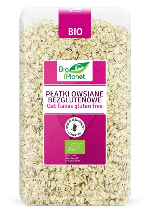 PŁATKI OWSIANE BEZGLUTENOWE BIO 600 g - BIO PLANET PŁATKI OWSIANE BEZGLUTENOWE BIO 600 g - BIO PLANET