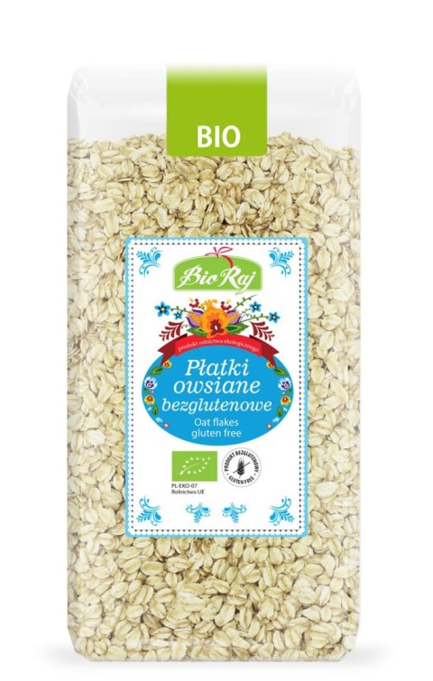 PŁATKI OWSIANE BEZGLUTENOWE BIO (POLSKA) 350 g - BIO RAJ PŁATKI OWSIANE BEZGLUTENOWE BIO (POLSKA) 350 g - BIO RAJ
