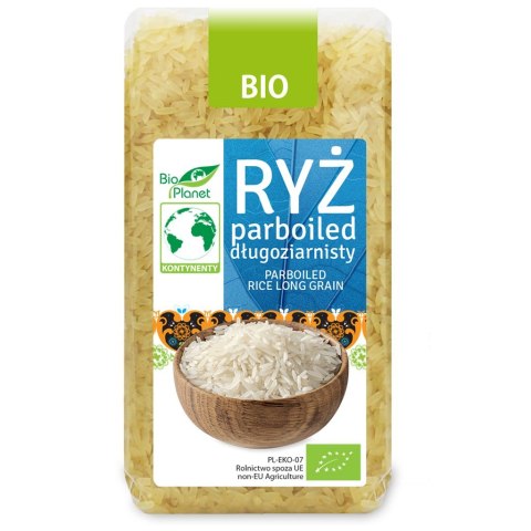 RYŻ PARBOILED DŁUGOZIARNISTY BIO 500 g - BIO PLANET RYŻ PARBOILED DŁUGOZIARNISTY BIO 500 g - BIO PLANET
