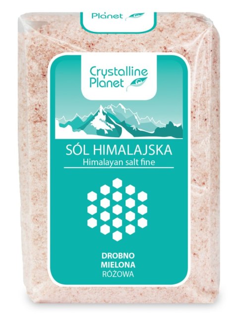 SÓL HIMALAJSKA RÓŻOWA DROBNO MIELONA 600 g - CRYSTALLINE PLANET SÓL HIMALAJSKA RÓŻOWA DROBNO MIELONA 600 g - CRYSTALLINE PLANET