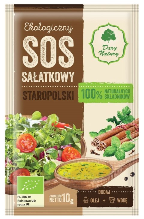 SOS SAŁATKOWY STAROPOLSKI BIO 10 g - DARY NATURY SOS SAŁATKOWY STAROPOLSKI BIO 10 g - DARY NATURY