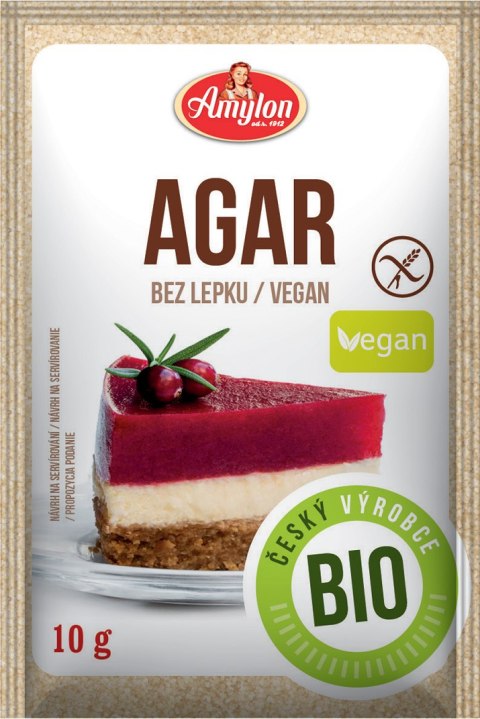AGAR BEZGLUTENOWY BIO 10 g - AMYLON AGAR BEZGLUTENOWY BIO 10 g - AMYLON