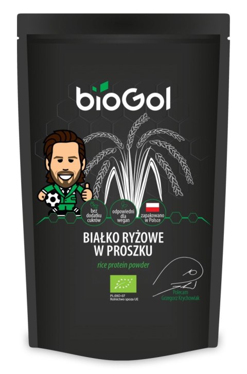 BIAŁKO RYŻOWE BIO 500 g - BIOGOL BIAŁKO RYŻOWE BIO 500 g - BIOGOL