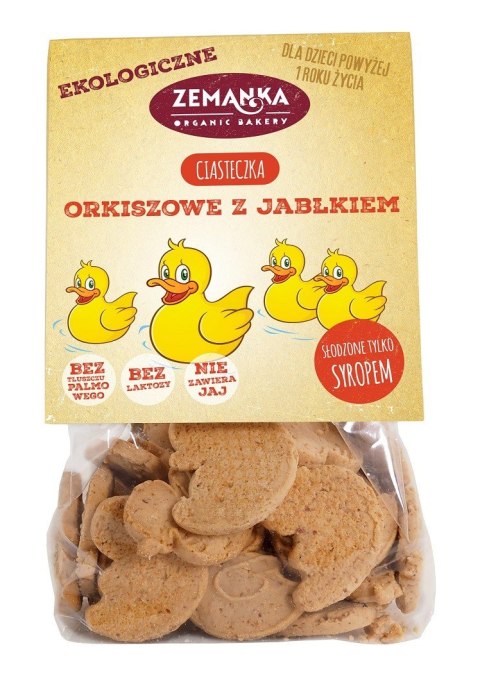 CIASTKA ORKISZOWE Z JABŁKIEM BIO 100 g - ZEMANKA CIASTKA ORKISZOWE Z JABŁKIEM BIO 100 g - ZEMANKA