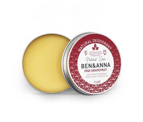 DEZODORANT W KREMIE PINK GRAPEFRUIT ECO 45 g - BEN & ANNA DEZODORANT W KREMIE PINK GRAPEFRUIT ECO 45 g - BEN & ANNA
