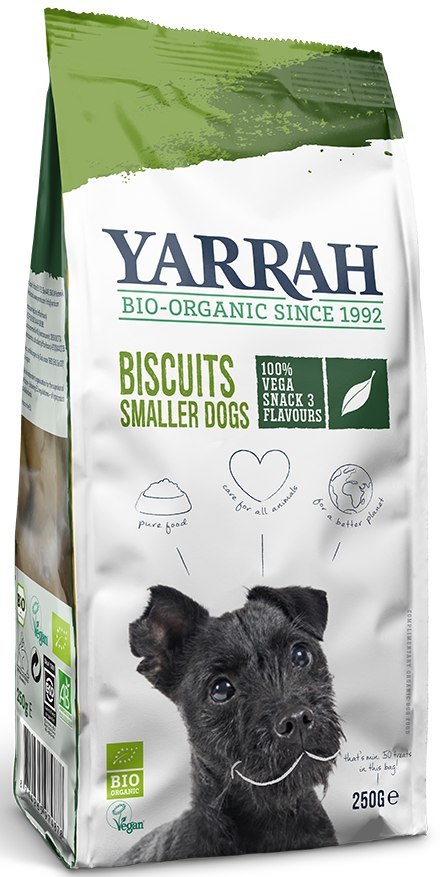 (DLA PSA MAŁEJ RASY) PRZYSMAK - CIASTKA ZBOŻOWE BIO 250 g - YARRAH (DLA PSA MAŁEJ RASY) PRZYSMAK - CIASTKA ZBOŻOWE BIO 250 g - YARRAH