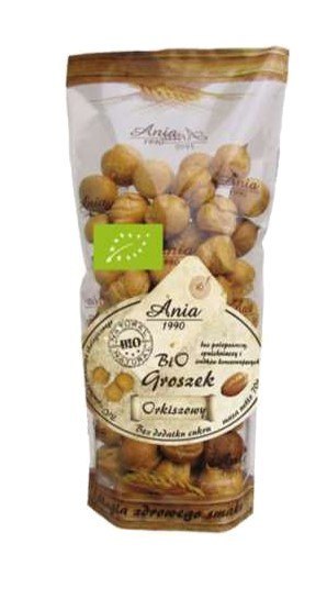 GROSZEK PTYSIOWY ORKISZOWY BEZ DODATKU CUKRÓW BIO 70 g - BIO ANIA GROSZEK PTYSIOWY ORKISZOWY BEZ DODATKU CUKRÓW BIO 70 g - BIO ANIA