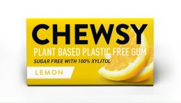 GUMA DO ŻUCIA Z KSYLITOLEM O SMAKU CYTRYNOWYM 10 sztuk (15 g) - CHEWSY