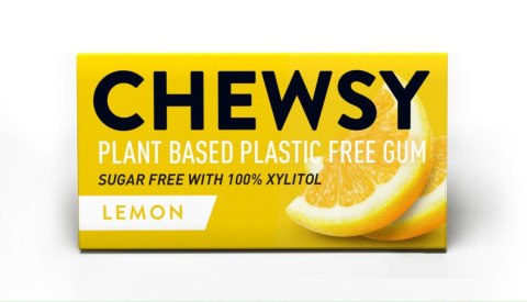 GUMA DO ŻUCIA Z KSYLITOLEM O SMAKU CYTRYNOWYM 10 sztuk (15 g) - CHEWSY GUMA DO ŻUCIA Z KSYLITOLEM O SMAKU CYTRYNOWYM 10 sztuk (15 g) - CHEWSY