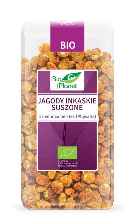 JAGODY INKASKIE SUSZONE BIO 400 g - BIO PLANET JAGODY INKASKIE SUSZONE BIO 400 g - BIO PLANET