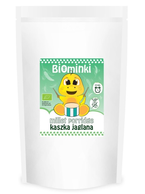 KASZKA JAGLANA BEZ DODATKU CUKRÓW BIO 500 g - BIOMINKI KASZKA JAGLANA BEZ DODATKU CUKRÓW BIO 500 g - BIOMINKI