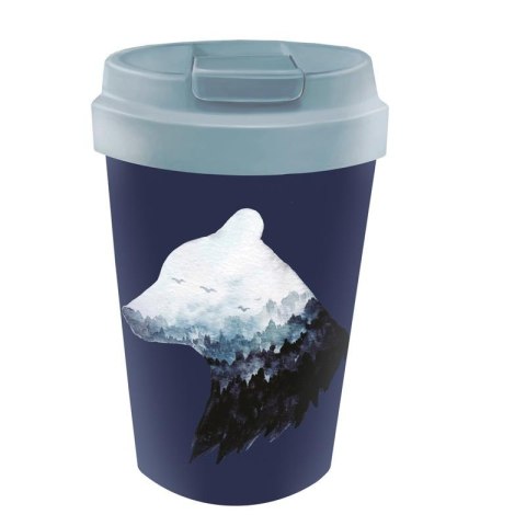 KUBEK PODRÓŻNY Z TWORZYWA PLA MIŚ POLARNY 350 ml - CHIC-MIC KUBEK PODRÓŻNY Z TWORZYWA PLA MIŚ POLARNY 350 ml - CHIC-MIC