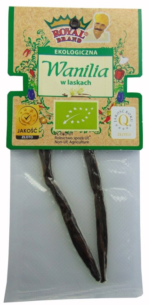 LASKI WANILII BOURBON BIO (2 szt.) - ROYAL BRAND LASKI WANILII BOURBON BIO (2 szt.) - ROYAL BRAND