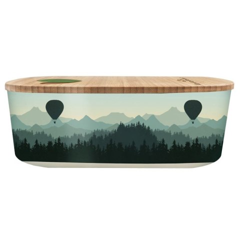 LUNCHBOX Z TWORZYWA PLA Z PRZEGRÓDKĄ DOLINA BALONÓW 800 ml - CHIC-MIC LUNCHBOX Z TWORZYWA PLA Z PRZEGRÓDKĄ DOLINA BALONÓW 800 ml - CHIC-MIC