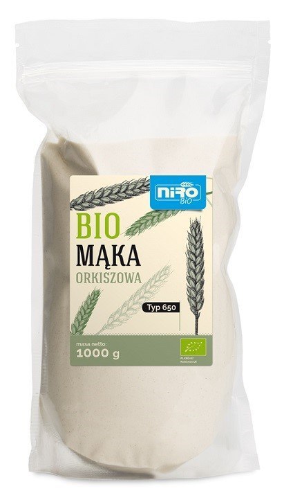 MĄKA ORKISZOWA TYP 650 BIO 1 kg - NIRO MĄKA ORKISZOWA TYP 650 BIO 1 kg - NIRO