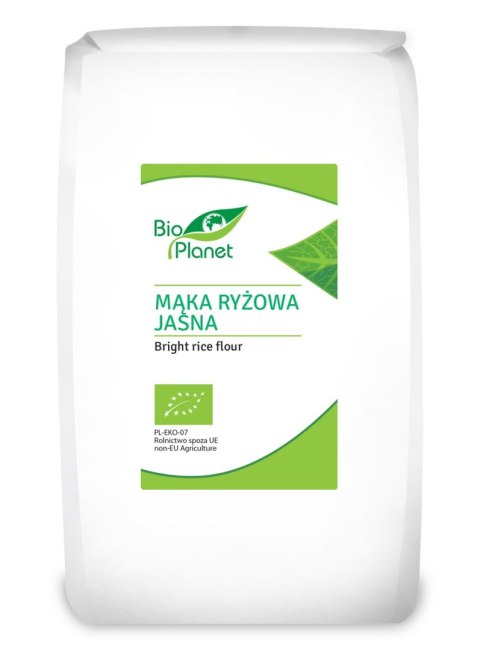 MĄKA RYŻOWA JASNA BIO 1 kg - BIO PLANET MĄKA RYŻOWA JASNA BIO 1 kg - BIO PLANET