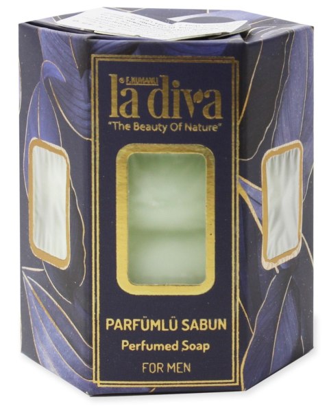MYDŁO W KOSTCE TWIST DLA MĘŻCZYZN PERFUMOWANE (4 x 45 g) 180 g - LA DIVA MYDŁO W KOSTCE TWIST DLA MĘŻCZYZN PERFUMOWANE (4 x 45 g) 180 g - LA DIVA