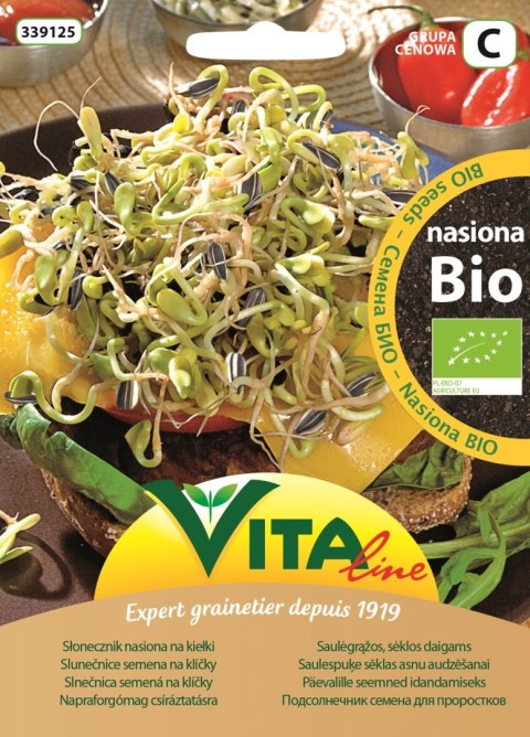 NASIONA SŁONECZNIKA BIO NA KIEŁKI 30 g - VITA LINE (41142CGN0BS, 62909CMN0CS, 41135CGN0BS,21944CGN0AS,0112042CGN0DS) NASIONA SŁONECZNIKA BIO NA KIEŁKI 30 g - VITA LINE (41142CGN0BS, 62909CMN0CS, 41135CGN0BS,21944CGN0AS,0112042CGN0DS)