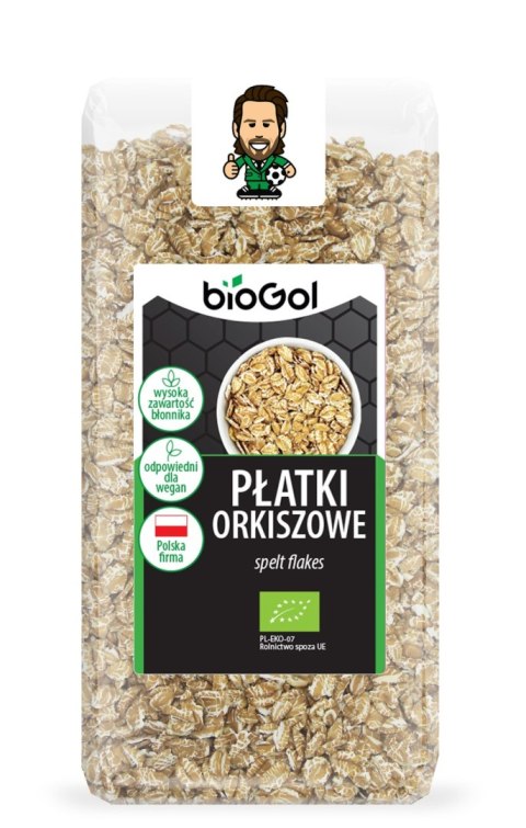 PŁATKI ORKISZOWE BIO 300 g - BIOGOL PŁATKI ORKISZOWE BIO 300 g - BIOGOL