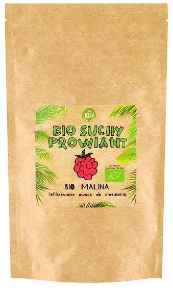 SUCHY PROWIANT (LIOFILIZOWANE MALINY) BIO 20 g - HELPA