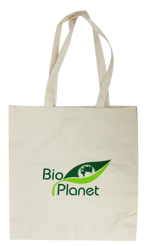 TORBA NA ZAKUPY Z DNEM I BOKAMI (BAWEŁNIANA) Z LOGO BIO PLANET TORBA NA ZAKUPY Z DNEM I BOKAMI (BAWEŁNIANA) Z LOGO BIO PLANET