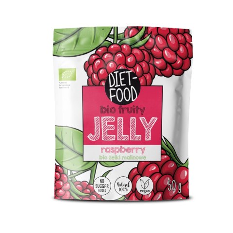 ŻELKI MALINOWE BIO 50 g - DIET-FOOD ŻELKI MALINOWE BIO 50 g - DIET-FOOD
