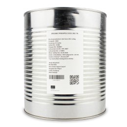 ANANAS KAWAŁKI W SOKU WŁASNYM BIO 3 kg (1,65 kg) - HORECA