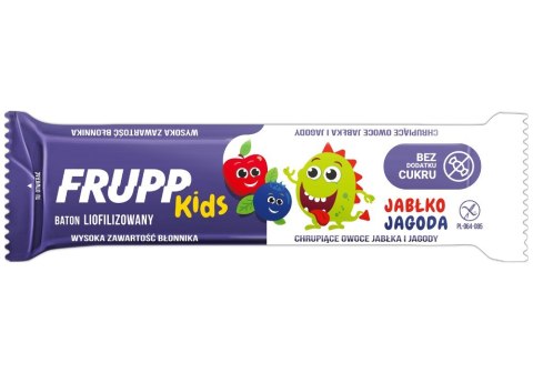 BATON DLA DZIECI LIOFILIZOWANY JABŁKO - JAGODA BEZGLUTENOWY 9 g - CELIKO (FRUPP KIDS) BATON DLA DZIECI LIOFILIZOWANY JABŁKO - JAGODA BEZGLUTENOWY 9 g - CELIKO (FRUPP KIDS)