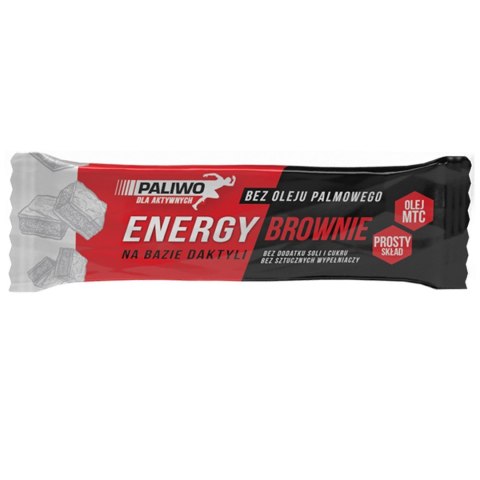 BATON ENERGY BROWNIE + KOFEINA 50 g - PALIWO DLA AKTYWNYCH BATON ENERGY BROWNIE + KOFEINA 50 g - PALIWO DLA AKTYWNYCH