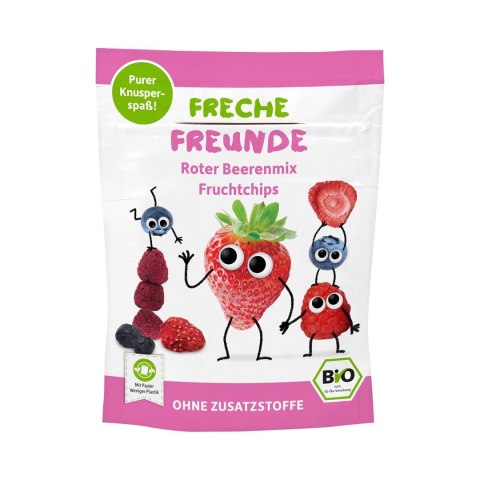 CHIPSY OWOCE JAGODOWE DLA DZIECI BEZGLUTENOWE BIO 10 g - FRECHE FREUNDE CHIPSY OWOCE JAGODOWE DLA DZIECI BEZGLUTENOWE BIO 10 g - FRECHE FREUNDE