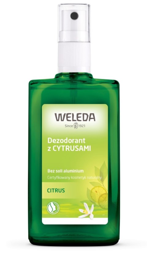 DEZODORANT W SPRAYU 24 h Z CYTRUSAMI ECO 100 ml - WELEDA DEZODORANT W SPRAYU 24 h Z CYTRUSAMI ECO 100 ml - WELEDA