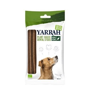 (DLA PSA) PRZYSMAK DENTYSTYCZNY - PAŁECZKI ROŚLINNE BIO (7 szt.) 180 g - YARRAH (DLA PSA) PRZYSMAK DENTYSTYCZNY - PAŁECZKI ROŚLINNE BIO (7 szt.) 180 g - YARRAH