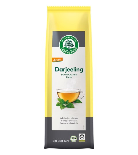 HERBATA CZARNA DARJEELING LIŚCIASTA DEMETER BIO 75 g - LEBENSBAUM HERBATA CZARNA DARJEELING LIŚCIASTA DEMETER BIO 75 g - LEBENSBAUM