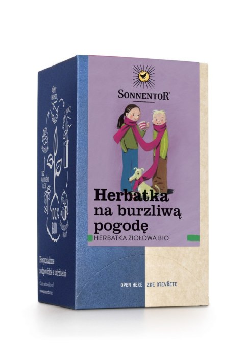 HERBATKA ZIOŁOWA BURZOWA POGODA (STORMY WEATHER) BIO (18 x 1,5 g) 27 g - SONNENTOR HERBATKA ZIOŁOWA BURZOWA POGODA (STORMY WEATHER) BIO (18 x 1,5 g) 27 g - SONNENTOR