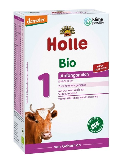 MLEKO KROWIE 1 NASTĘPNE DLA NIEMOWLĄT PO 6 MIESIĄCU BIO 400 g - HOLLE MLEKO KROWIE 1 NASTĘPNE DLA NIEMOWLĄT PO 6 MIESIĄCU BIO 400 g - HOLLE