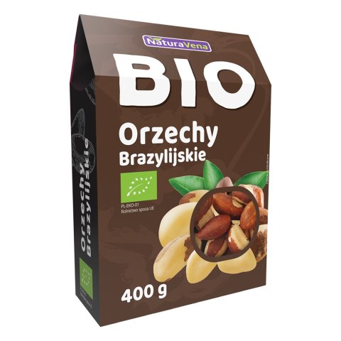 ORZECHY BRAZYLIJSKIE BIO 400 g - NATURAVENA ORZECHY BRAZYLIJSKIE BIO 400 g - NATURAVENA