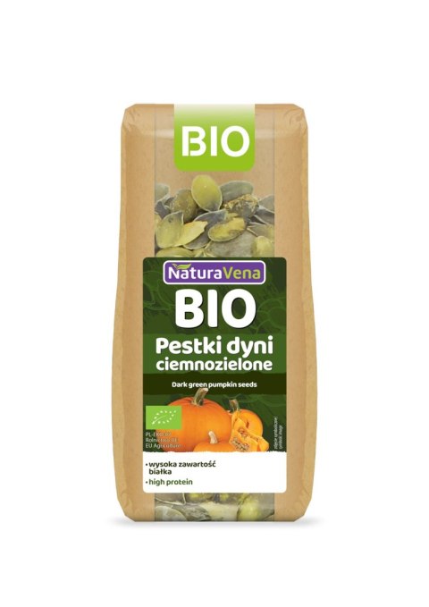 PESTKI DYNI CIEMNOZIELONE BIO 150 g - NATURAVENA PESTKI DYNI CIEMNOZIELONE BIO 150 g - NATURAVENA