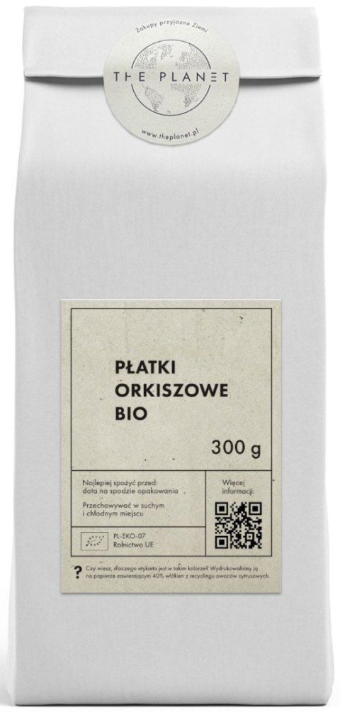PŁATKI ORKISZOWE BIO 300 g - THE PLANET PŁATKI ORKISZOWE BIO 300 g - THE PLANET