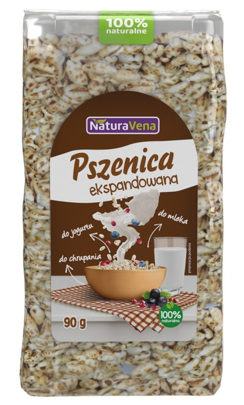 PSZENICA EKSPANDOWANA 90 g - NATURAVENA PSZENICA EKSPANDOWANA 90 g - NATURAVENA