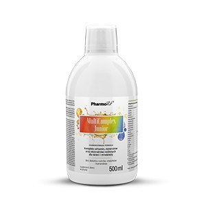 SUPLEMENT DIETY MULTICOMPLEX JUNIOR DLA DZIECI W PŁYNIE BEZGLUTENOWY 500 ml - PHARMOVIT SUPLEMENT DIETY MULTICOMPLEX JUNIOR DLA DZIECI W PŁYNIE BEZGLUTENOWY 500 ml - PHARMOVIT