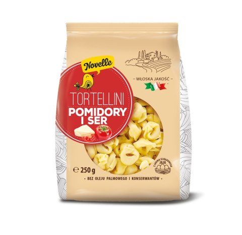 TORTELLINI POMIDORY I SER 250 g - NOVELLE TORTELLINI POMIDORY I SER 250 g - NOVELLE