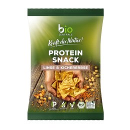 CHRUPKI PROTEINOWE SOCZEWICA - CIECIERZYCA BEZGLUTENOWE BIO 50 g - BIO ZENTRALE