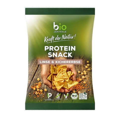 CHRUPKI PROTEINOWE SOCZEWICA - CIECIERZYCA BEZGLUTENOWE BIO 50 g - BIO ZENTRALE CHRUPKI PROTEINOWE SOCZEWICA - CIECIERZYCA BEZGLUTENOWE BIO 50 g - BIO ZENTRALE