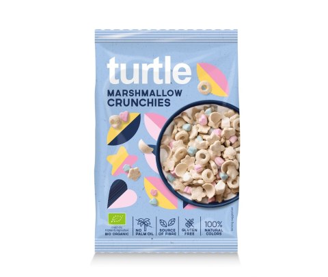CHRUPKI ZBOŻOWE Z PIANKAMI MARSHMALLOW BEZGLUTENOWE BIO 40 g - TURTLE CHRUPKI ZBOŻOWE Z PIANKAMI MARSHMALLOW BEZGLUTENOWE BIO 40 g - TURTLE